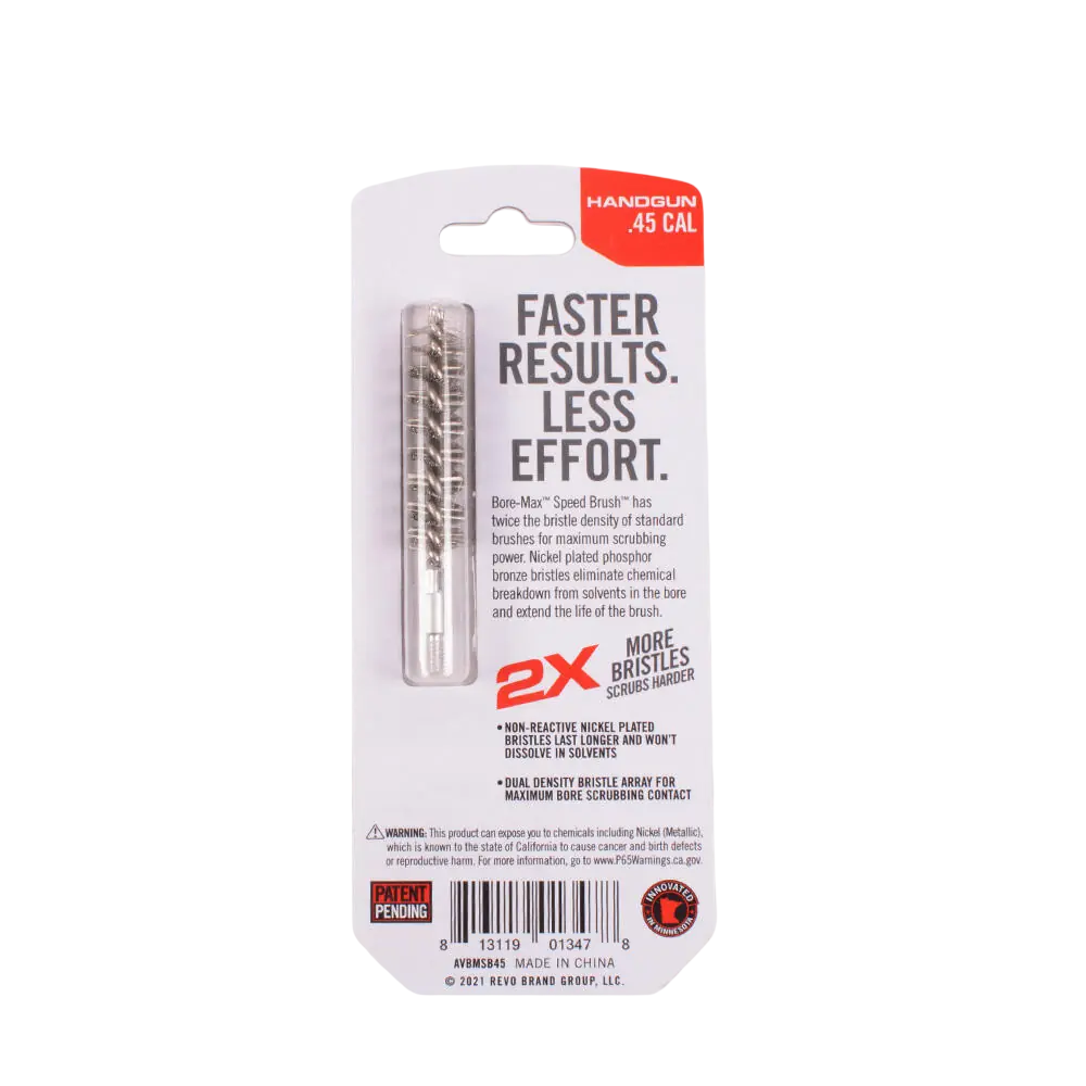 REAL AVID BORE-MAX SPEED BRUSH .45 REINIGUNGSBÜRSTE