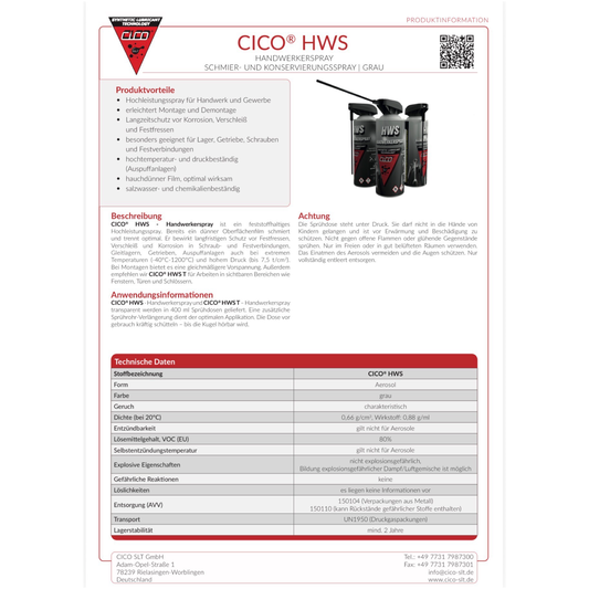 CICO Craftsman's Spray 400ml