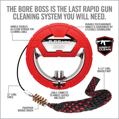 REAL AVID BORE BOSS REINIGUNGSSCHNUR IM KALIBER .223
