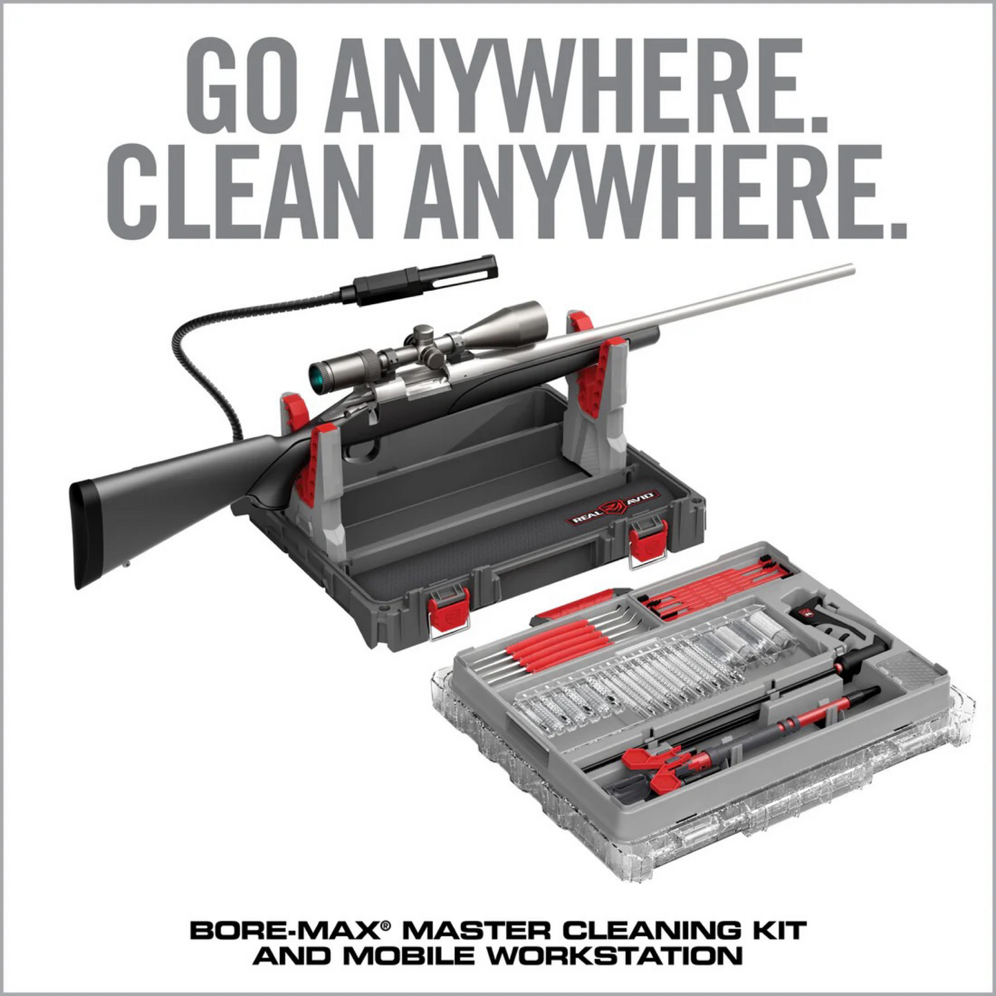 REAL AVID BORE-MAX MASTER REINIGUNGS SET MIT MOBILE REINIGUNGSSTATION