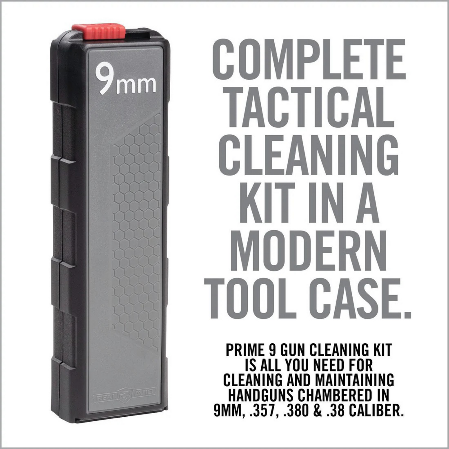 REAL AVID Prime 9 - Reinigunskit für 9mm/.38/.357
