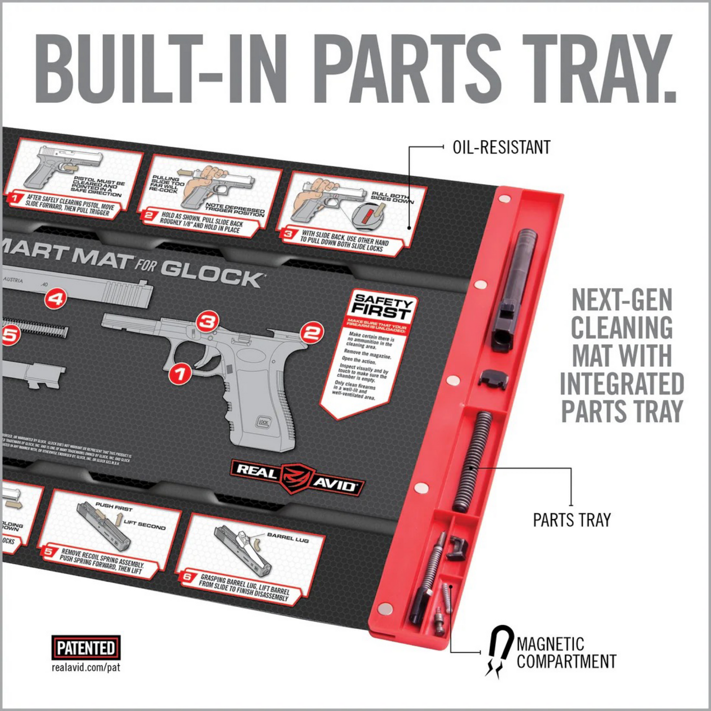 REAL AVID GLOCK Smart Mat Reinigungsmatte